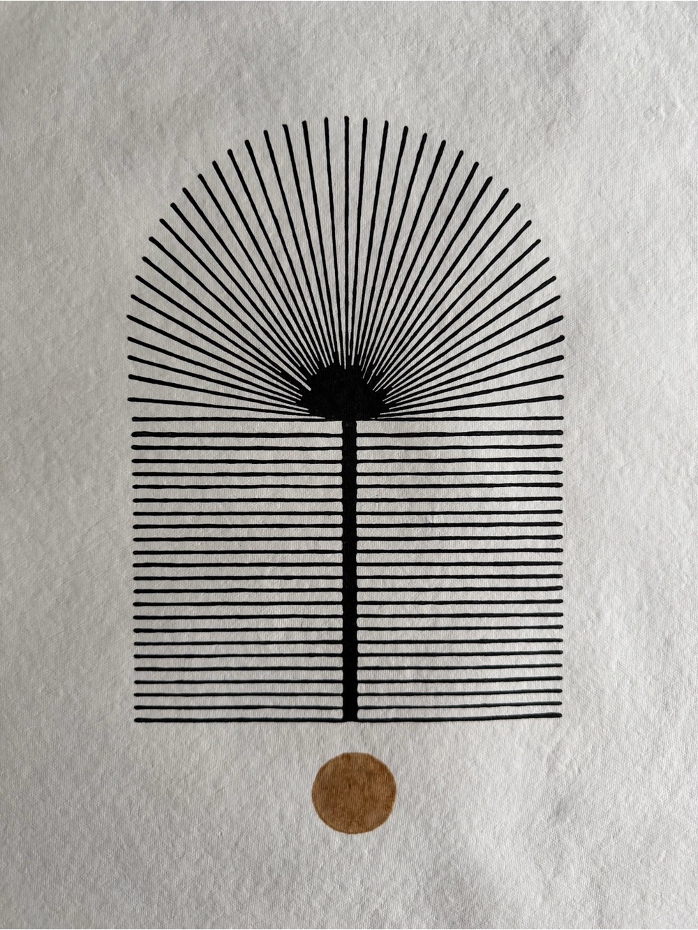 Block Shop Palm Unframed Print - Picture 2 of 3